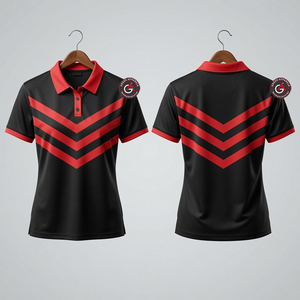 Delta | Sigma | Theta Soror Polo Camisetas Verano de alta calidad Ropa de calle de alto grado Mujeres Polos - Product Image 4