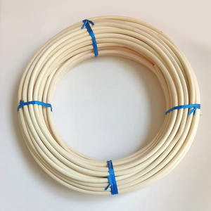 Bobines de rotin blanchies et non blanchies, noyaux de canne naturelle, rouleaux pour applications de meubles et de décoration - Product Image 4