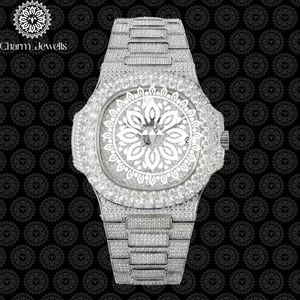 Reloj de Lujo para Mujer Charm_Jewels, de Acero Inoxidable, con Esfera Cuadrada, Analógico de Cuarzo, con Incrustaciones de Diamantes, Estilo Joyería de Moda - Product Image 5