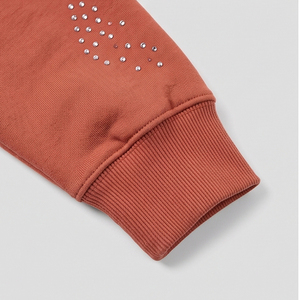 Fully Customized Heavyweight Men <b>Rhinestone</b> <b>Hoodie</b> For Streetwear Top Trending Product Unique Design Vintage Style Stone <b>Hoodie</b> - Product Image 3