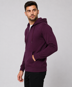 Sweat à capuche zippé premium pour homme, conçu pour un confort quotidien, avec un style pratique à capuche et un tissu doux et souple pour une mobilité active. - Product Image 4