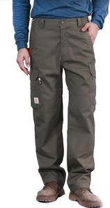 Pantalon <span class=keywords><strong>de</strong></span> <span class=keywords><strong>travail</strong></span> <span class=keywords><strong>Carhartt</strong></span> style cargo vert olive, taille élastique, plusieurs poches, uniforme <span class=keywords><strong>de</strong></span> sécurité - Product Image 2
