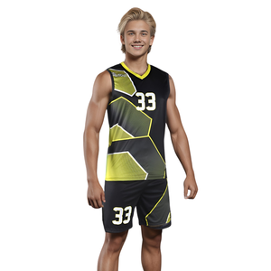Conjunto de Uniforme de Voleibol Profesional para Hombre, Ropa Deportiva Personalizada para Equipo, Jersey y Pantalones Cortos de Secado Rápido para Partidos y Entrenamientos de Club - Product Image 1