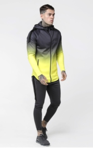 Chándal Deportivo con Capucha para Hombre, Color Degradado, Manga Larga, Cierre de Cremallera, Bolsillo Frontal, Ajuste Deportivo, 100% Poliéster, Sublimación Personalizada - Product Image 5