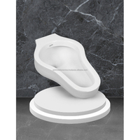 WC SANSO en céramique à poser au sol, avec siphon intégré, garantie à vie, design minimaliste, équipement sanitaire pour salle de bain