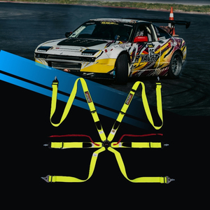 Arnés de Carreras TBRACING FIA 8853 2016 OEM ODM con Hebilla Integrada Personalizada para Mayor Comodidad y Reducción de Presión - Product Image 1