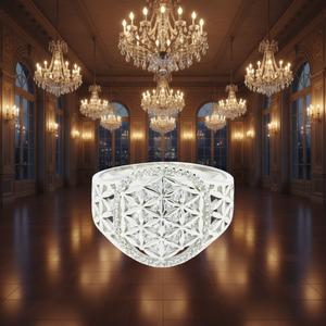 Anillo de cóctel clásico de plata de ley 925 chapado en rodio, juego de 4 capas chapadas, joyería moderna para mujer - Product Image 4