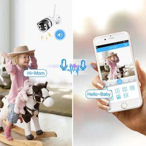 ICSee WiFi Outdoor Security Camera 2-Way Audio Wholesale <b>Network</b> Camera - Product Image 5