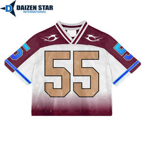 เสื้อเจอร์ซีย์แขนสั้นสำหรับทุกเพศ  ผ้าโพลีเอสเตอร์ 100% ระบายอากาศได้ดี แห้งเร็ว ป้องกันแบคทีเรีย ป้องกันรังสียูวี  พร้อมสกรีนชื่อทีมและชื่อผู้เล่นตามสั่ง - Product Image 6