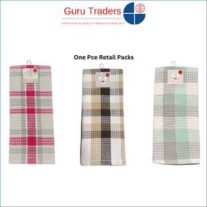Hot <b>Sale</b> on Outstanding Quality Recycled Yarn Material Waffle Weave Checks Kitchen <b>Towel</b> Available for Genuine Wholesale Buyers - Product Image 5