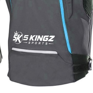 Veste de course automobile pour moto conçue pour une protection maximale avec armure intégrée, tissu respirant et ajustement réglable - Product Image 6