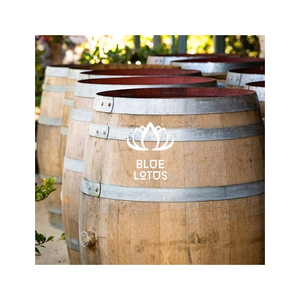 Baril en bois de chêne vintage de qualité alimentaire 200L 300L 500L pour vieillissement de bière, bain de glace et stockage de boissons – Excellent rapport qualité-prix - Product Image 1