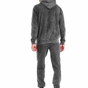 Ensemble coupe-vent léger et oversize imperméable avec logo brodé, fabriqué en usine OEM, effet délavé à l'acide, pour la vente en ligne - Collection 2026 - Product Image 3