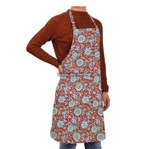 Delantal de cocina de estilo americano europeo para adultos, cocina de algodón Simple, jardinería, trabajo de peluquero, logotipo personalizado - Product Image 5