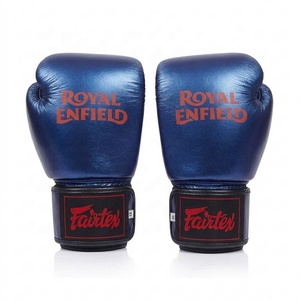 Gants de boxe Fairtex Muay Thai sur mesure, en cuir de vachette véritable, à lacets, pour jeunes, les plus vendus et tendance - Product Image 1