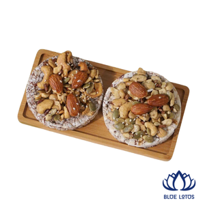 ทาร์ตนัทอบกรอบรสคาราเมลขายดีที่สุด ขนมหวานกรุบกรอบ อัลมอนด์ เม็ดมะม่วงหิมพานต์ ของว่างสำหรับงานปาร์ตี้ ขายส่งจากเวียดนาม - Product Image 1