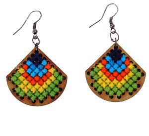 Pendientes de Cuentas Personalizados con Bordado, Joyería Festiva para Mujer al Mejor Precio, Pendientes de Cuentas - Product Image 1