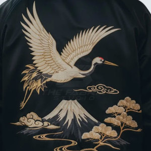 Chaqueta Sukajan de Diseño Personalizado, Proveedor Mayorista Profesional de Souvenirs, con Costuras Premium y Detalladas - Product Image 6