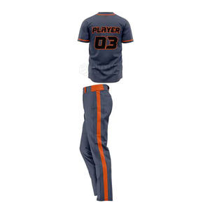 Uniforme de Béisbol Transpirable 100% Poliéster, Ropa Deportiva de Alto Rendimiento que Absorbe la Humedad, Servicio OEM - Product Image 4