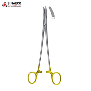 Porte-aiguille chirurgical SIMAECO HEANEY TC à mors incurvés en carbure de tungstène, en acier inoxydable, réutilisable - Product Image 4
