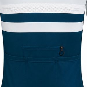 White Navy Long Sleeve Cycling Jersey for Men Women Breathable Lightweight MTB <b>Road</b> Bike Racing Training Top - Product Image 6