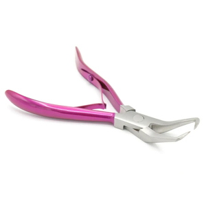 German Stainless Steel Hair <b>Pliers</b> 4 Pcs <b>Set</b> Tip <b>Plier</b> Hair Extension Tools <b>Plier</b> <b>Set</b> Clamp For Hair Extensions Kit With Pouch - Product Image 5