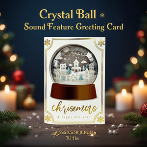 Tarjeta de Felicitación con Función de Sonido de Bola de Cristal - Product Image 3