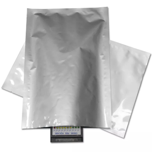 Semiconductor Industry ESD Zipper Top Bag Antistatic Protective Packaging with Silk Screen <b>Printing</b> LDPE Material SYSTECH Brand - Product Image 1