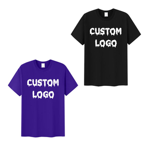 Camisetas casuales de manga corta para hombre, diseño personalizado, transpirables, de punto, cuello redondo, tallas grandes, camisetas lisas para hombre en venta - Product Image 4