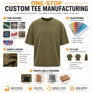 Camiseta de Manga Corta para Hombre, Color Verde Oliva, Talla Grande, Cuello Redondo, Estilo Casual, Tejido de Algodón Liso - Product Image 4