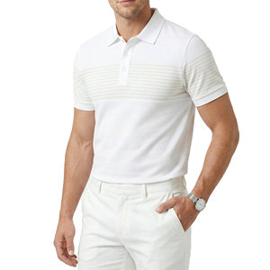 Camisas Polo de Verano para Hombre a Precio de Mayoreo, con Bloques de Color, Rayas, Tela Transpirable, Manga Corta, Logotipo Personalizado, Camisas Polo de Golf al por Mayor - Product Image 6