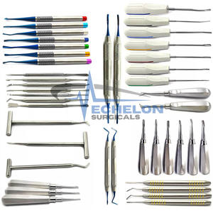 Elevadores Dentales para Extracción de Dientes, Extracción de Puntas de Raíz, Implantes, Instrumentos Quirúrgicos Dentales de Acero Inoxidable de ECHELON SURGICALS - Product Image 2