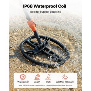 Rilevatore di Metalli Professionale ad Alta Precisione IP68 Impermeabile per Adulti con Display da 10 Pollici e Cuffie - Rilevatori Industriali di Metalli - Product Image 6