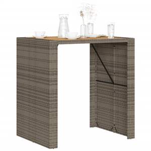 Mesa de Bar para Jardín Gris - Product Image 4