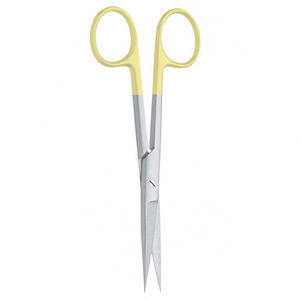 Ciseaux chirurgicaux de qualité supérieure, plaqués or, 5,5 pouces, TC, droits, professionnels, pour salle d'opération, prix avantageux - Product Image 5