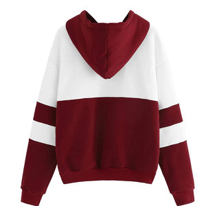 Sweat-shirts pour femmes en coton mélangé avec capuche à cordon réglable pour un confort quotidien - Product Image 2
