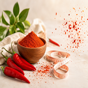 พริกป่นพรีเมียมชนิดพริกคาเยนเน่ สีแดงเข้ม รสเผ็ดร้อน กลิ่นหอม เนื้อละเอียด คุณภาพเยี่ยม - Product Image 5