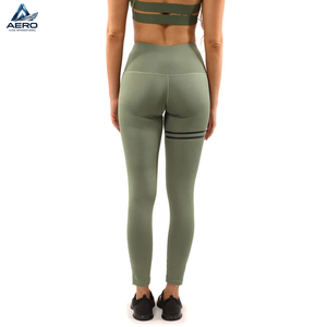 Nuevo Conjunto de Yoga sin Costuras para Mujer, Leggings de Cintura Alta y Sujetador Deportivo, Verde Oliva, Ropa Deportiva para Gimnasio, Trajes de Entrenamiento - Product Image 5