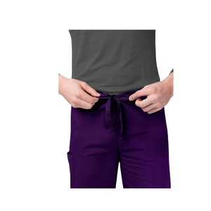 Combinaisons de blouses médicales unisexes de haute qualité, écologiques, avec logo personnalisé, en toile de couleur unie, taille personnalisée pour l'hôpital - Product Image 6