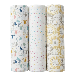 Manta Envolvente de Muselina de Algodón Orgánico para Bebé, Toalla de Baño con Capucha, Suave y Transpirable, Envoltura para Recién Nacido, Impresión Personalizada, Venta al Por Mayor OEM - Product Image 5