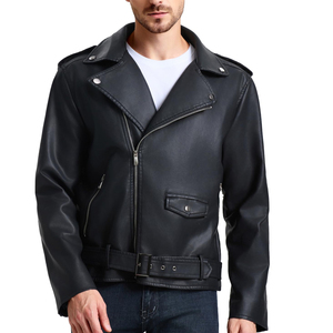 Custom Leather Outerwear for Men Genuine Leather Jacket Suitable for Fashion and Retail Collections - Product Image 5