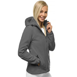Chaqueta de Invierno para Mujer, Nueva Moda, con Capucha, Forro Polar, Cortavientos, Cierre de Cremallera, Impermeable, para Montañismo y Deportes al Aire Libre - Product Image 6