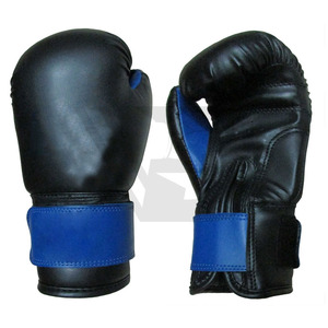 Guantes Profesionales de Boxeo Tailandés de Cuero Genuino para Sparring y Entrenamiento de Artes Marciales con Alta Protección - Product Image 1