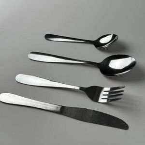 Ensemble de couverts de luxe en acier inoxydable pour hôtel, restaurant, table à manger à domicile, fourchette, couteau, cuillère, cuillère à café - Product Image 6