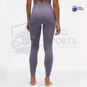 Leggings Largos de Moda para Mujer, Tela Suave y Elástica, Duraderos, Fáciles de Cuidar, Cómodos, Nueva Llegada, Leggings con Logotipo Personalizado - Product Image 3