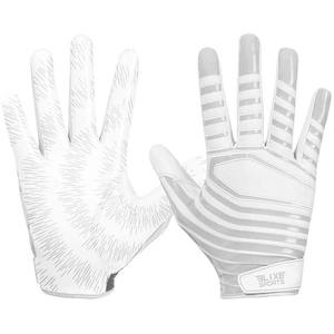 Gants de football antidérapants de qualité supérieure avec construction légère et respirante, fermeture à lacets pour hommes - Utilisation sportive en extérieur toutes saisons - Product Image 2