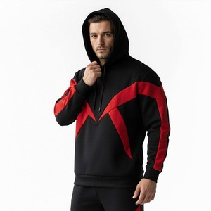 Ensemble de survêtement technique en molleton pour homme, 2 pièces, 100 % coton respirant, idéal pour l'hiver, la gym et le jogging - Product Image 5