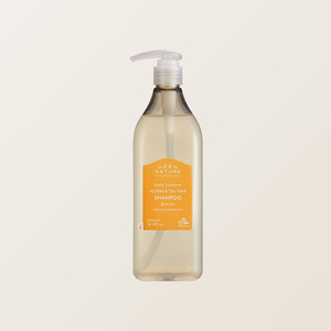 Shampoo vegan naturel coréen Dr Orga Jojoba Tea Tree pour femme, 500ml, fabriqué en Corée, parfum naturel blanc. - Product Image 4