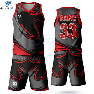 Ensemble d'uniformes de basketball personnalisés haut de gamme pour hommes – Maillot et short de sport imprimés, respirants, à séchage rapide et confortables - Product Image 2
