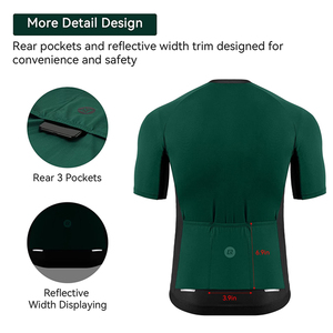Nuevo Conjunto de Ciclismo Personalizado de Alta Calidad, Transpirable y de Secado Rápido para Adultos, Talla Grande, Jersey 100% Poliéster - Product Image 4